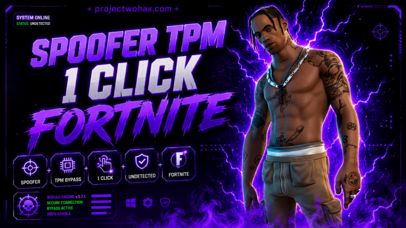 SPOOFER TPM FORTNITE